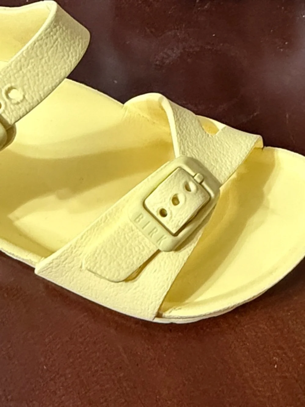 Birkenstock Size 27/9-9.5 Toddler Yellow Sandals